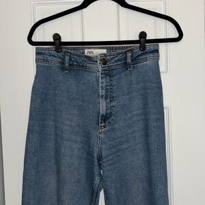Zara Marine Straight Denim Jeans